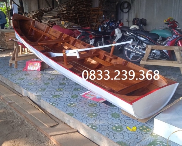 Mô hình thuyền gỗ - Ghe Thuyền Cano Trần Vũ